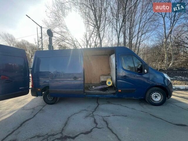 Синий Рено Мастер, объемом двигателя 2.3 л и пробегом 560 тыс. км за 10599 $, фото 3 на Automoto.ua