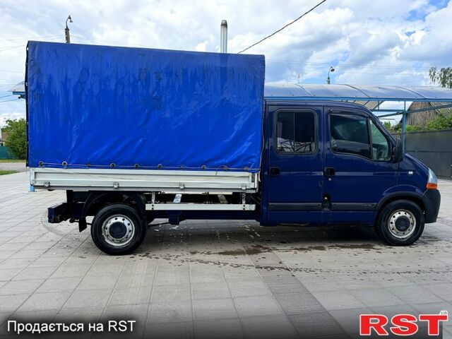 Синий Рено Мастер, объемом двигателя 2.5 л и пробегом 370 тыс. км за 6850 $, фото 3 на Automoto.ua