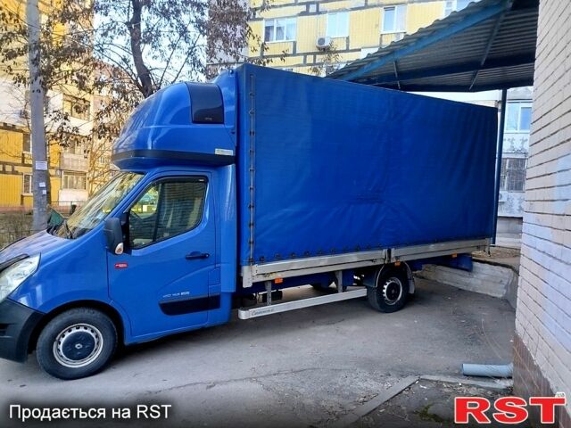 Синий Рено Мастер, объемом двигателя 2.3 л и пробегом 380 тыс. км за 18500 $, фото 2 на Automoto.ua
