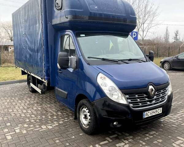 Синий Рено Мастер, объемом двигателя 2.3 л и пробегом 664 тыс. км за 11000 $, фото 1 на Automoto.ua