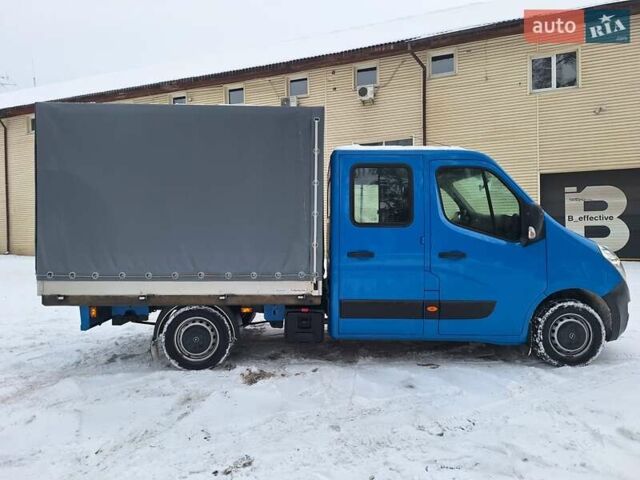 Синий Рено Мастер, объемом двигателя 2.3 л и пробегом 260 тыс. км за 20300 $, фото 3 на Automoto.ua