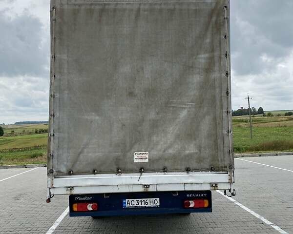 Синій Рено Мастєр, об'ємом двигуна 2.3 л та пробігом 185 тис. км за 15850 $, фото 1 на Automoto.ua