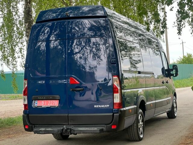 Синий Рено Мастер, объемом двигателя 2.3 л и пробегом 193 тыс. км за 18700 $, фото 3 на Automoto.ua