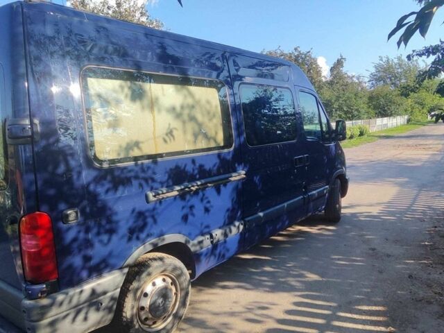 Синий Рено Мастер, объемом двигателя 2.2 л и пробегом 361 тыс. км за 6500 $, фото 3 на Automoto.ua