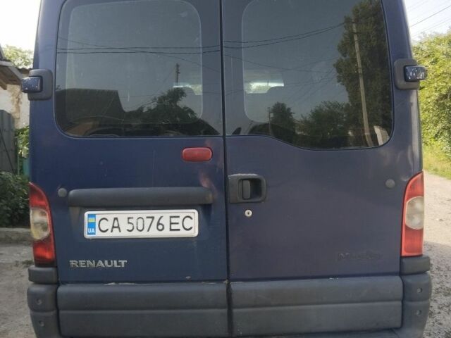 Синій Рено Мастєр, об'ємом двигуна 2.5 л та пробігом 435 тис. км за 8718 $, фото 1 на Automoto.ua