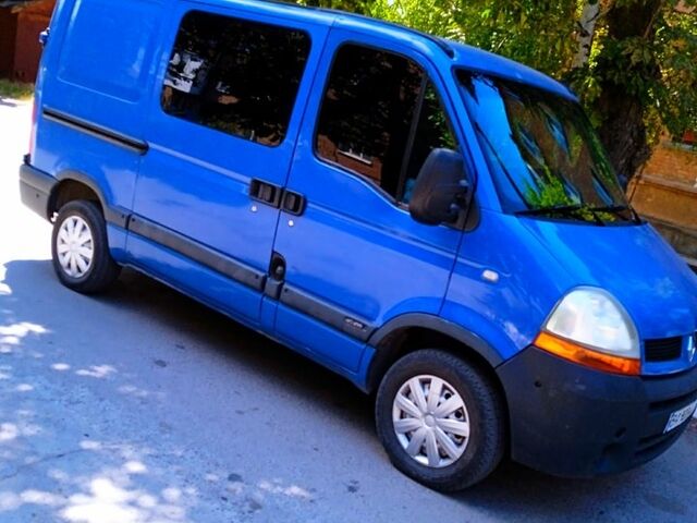 Синій Рено Мастєр, об'ємом двигуна 2.5 л та пробігом 389 тис. км за 8500 $, фото 1 на Automoto.ua