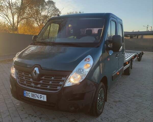 Рено Мастер 2015 в Львове на Automoto.ua Зеленый Рено Мастер, объемом двигателя 2.3 л и пробегом 406 тыс. км за 18500 $, фото 3 на Automoto.ua