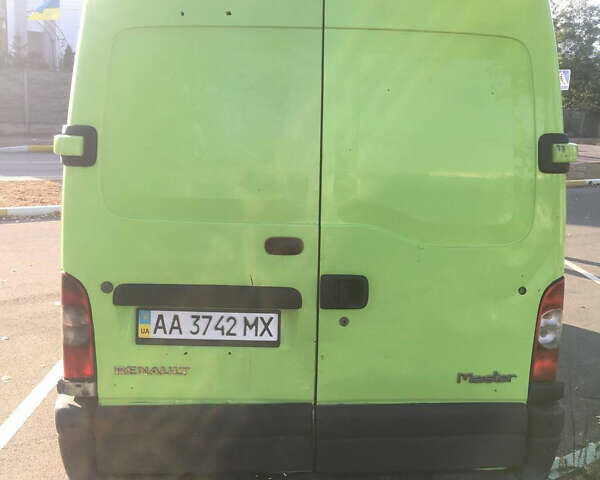 Зеленый Рено Мастер, объемом двигателя 2.46 л и пробегом 565 тыс. км за 6499 $, фото 7 на Automoto.ua