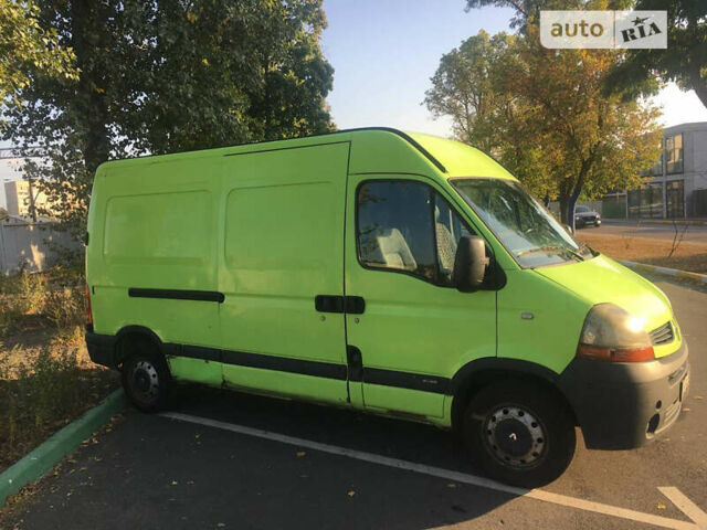 Зеленый Рено Мастер, объемом двигателя 2.46 л и пробегом 565 тыс. км за 6499 $, фото 6 на Automoto.ua
