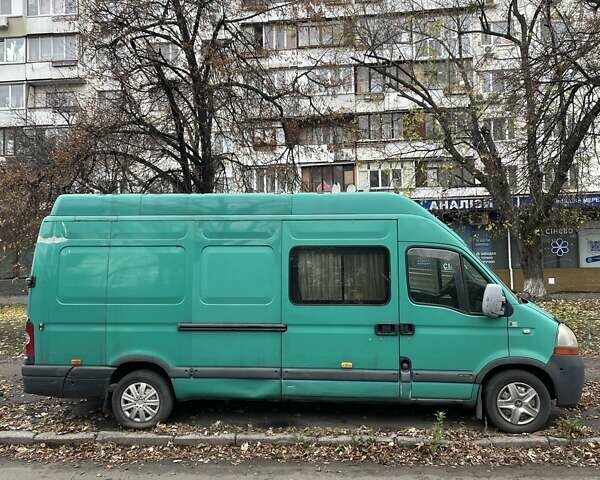 Зеленый Рено Мастер, объемом двигателя 2.46 л и пробегом 264 тыс. км за 8000 $, фото 3 на Automoto.ua