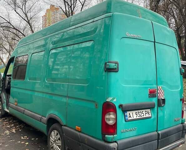 Зеленый Рено Мастер, объемом двигателя 2.46 л и пробегом 264 тыс. км за 8000 $, фото 9 на Automoto.ua
