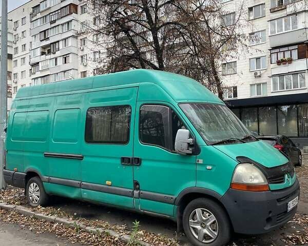 Зеленый Рено Мастер, объемом двигателя 2.46 л и пробегом 264 тыс. км за 8000 $, фото 2 на Automoto.ua