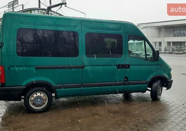 Зеленый Рено Мастер, объемом двигателя 2.5 л и пробегом 310 тыс. км за 6500 $, фото 10 на Automoto.ua