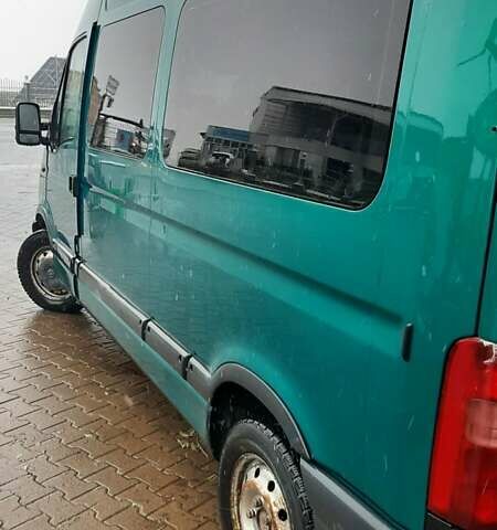 Зеленый Рено Мастер, объемом двигателя 2.5 л и пробегом 310 тыс. км за 6500 $, фото 2 на Automoto.ua