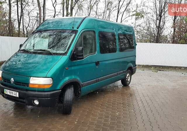 Зеленый Рено Мастер, объемом двигателя 2.5 л и пробегом 310 тыс. км за 6500 $, фото 11 на Automoto.ua