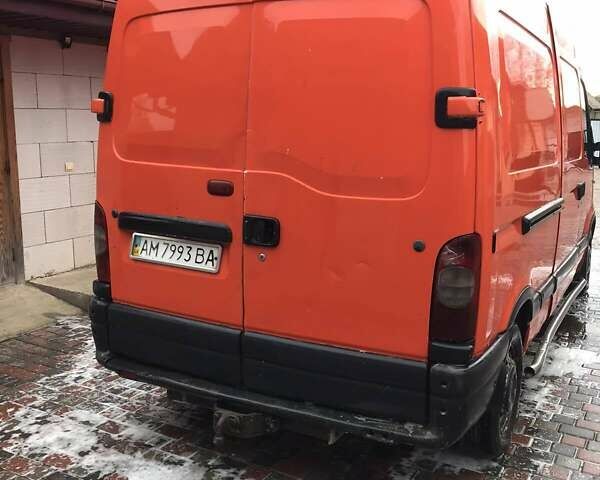 Оранжевый Рено Мастер, объемом двигателя 2.5 л и пробегом 400 тыс. км за 4800 $, фото 5 на Automoto.ua