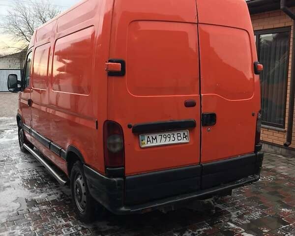 Оранжевый Рено Мастер, объемом двигателя 2.5 л и пробегом 400 тыс. км за 4800 $, фото 6 на Automoto.ua