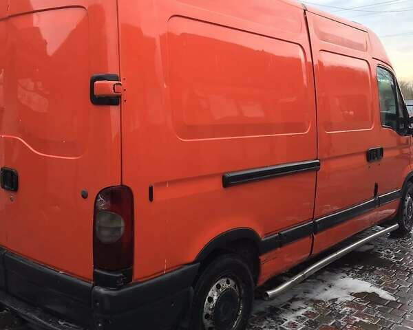 Оранжевый Рено Мастер, объемом двигателя 2.5 л и пробегом 400 тыс. км за 4800 $, фото 4 на Automoto.ua