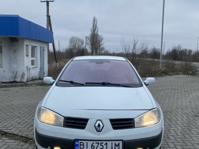 Белый Рено Меган, объемом двигателя 1.5 л и пробегом 350 тыс. км за 2800 $, фото 1 на Automoto.ua