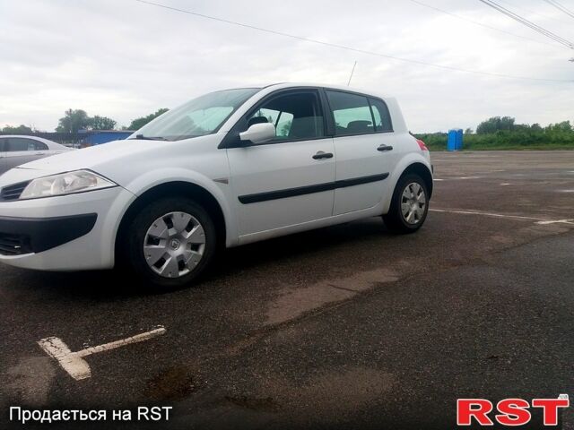 Белый Рено Меган, объемом двигателя 1.5 л и пробегом 211 тыс. км за 3650 $, фото 1 на Automoto.ua