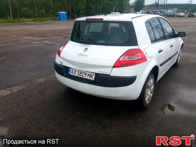 Белый Рено Меган, объемом двигателя 1.5 л и пробегом 211 тыс. км за 3650 $, фото 3 на Automoto.ua