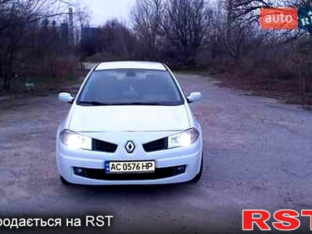 Белый Рено Меган, объемом двигателя 1.5 л и пробегом 302 тыс. км за 4100 $, фото 2 на Automoto.ua
