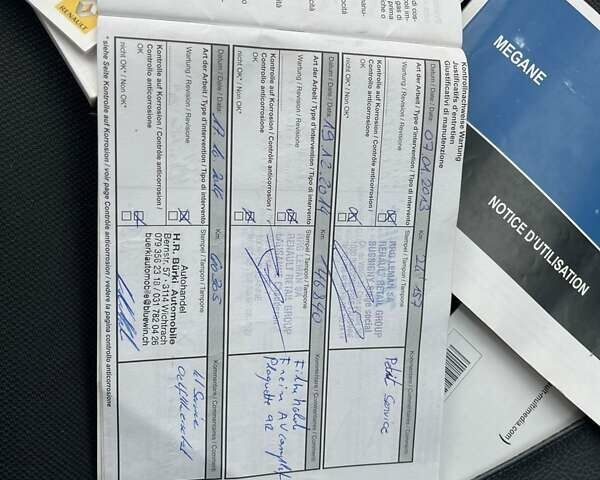Белый Рено Меган, объемом двигателя 1.5 л и пробегом 171 тыс. км за 7900 $, фото 34 на Automoto.ua