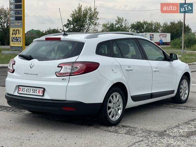 Белый Рено Меган, объемом двигателя 1.5 л и пробегом 171 тыс. км за 7900 $, фото 5 на Automoto.ua