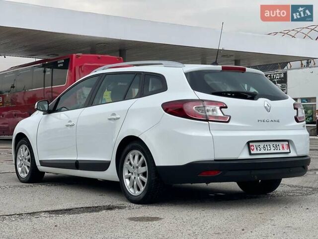 Белый Рено Меган, объемом двигателя 1.5 л и пробегом 171 тыс. км за 7900 $, фото 6 на Automoto.ua