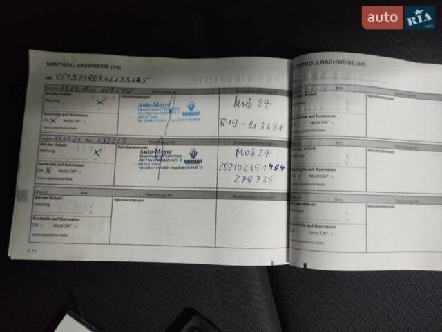 Белый Рено Меган, объемом двигателя 1.6 л и пробегом 168 тыс. км за 7500 $, фото 24 на Automoto.ua