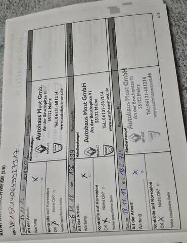 Білий Рено Меган, об'ємом двигуна 1.5 л та пробігом 232 тис. км за 8500 $, фото 15 на Automoto.ua