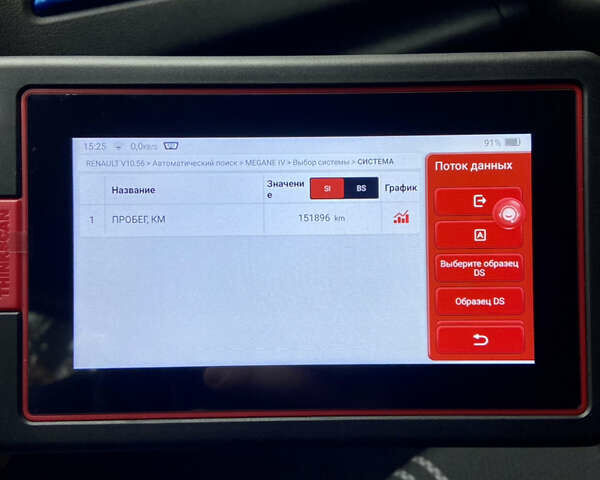 Білий Рено Меган, об'ємом двигуна 1.5 л та пробігом 151 тис. км за 15400 $, фото 99 на Automoto.ua