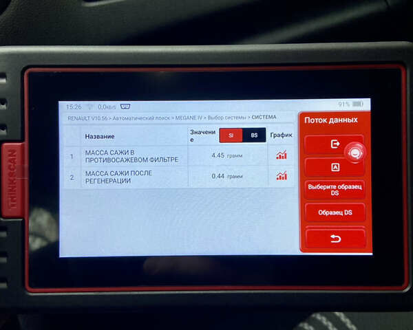Білий Рено Меган, об'ємом двигуна 1.5 л та пробігом 151 тис. км за 15400 $, фото 100 на Automoto.ua