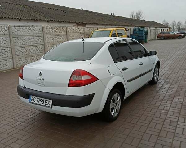 Білий Рено Меган, об'ємом двигуна 1.6 л та пробігом 280 тис. км за 3250 $, фото 7 на Automoto.ua