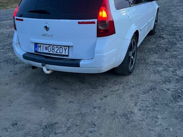 Белый Рено Меган, объемом двигателя 1.6 л и пробегом 3 тыс. км за 1300 $, фото 5 на Automoto.ua