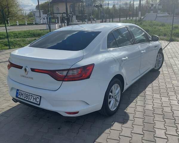 Рено Меган 2017 в Житомире на Automoto.ua Белый Рено Меган, объемом двигателя 1.5 л и пробегом 166 тыс. км за 13499 $, фото 17 на Automoto.ua