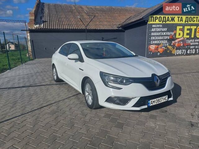 Рено Меган 2017 в Житомире на Automoto.ua Белый Рено Меган, объемом двигателя 1.5 л и пробегом 166 тыс. км за 13499 $, фото 21 на Automoto.ua