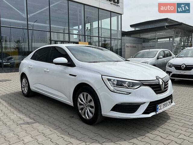 Белый Рено Меган, объемом двигателя 1.6 л и пробегом 70 тыс. км за 12600 $, фото 1 на Automoto.ua