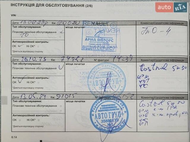 Белый Рено Меган, объемом двигателя 1.5 л и пробегом 128 тыс. км за 14990 $, фото 9 на Automoto.ua