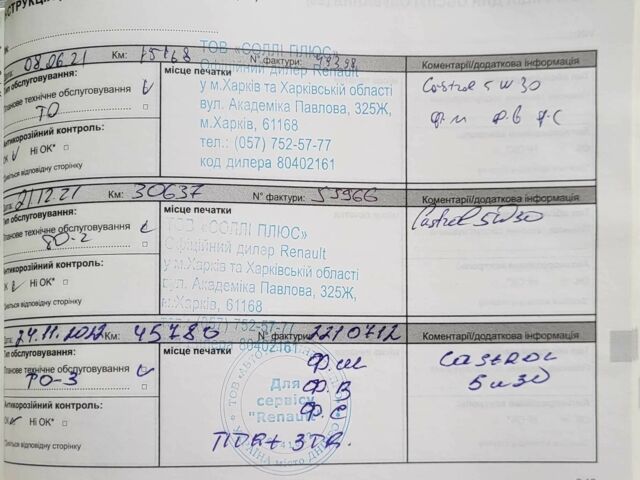 Белый Рено Меган, объемом двигателя 1.5 л и пробегом 98 тыс. км за 15990 $, фото 1 на Automoto.ua