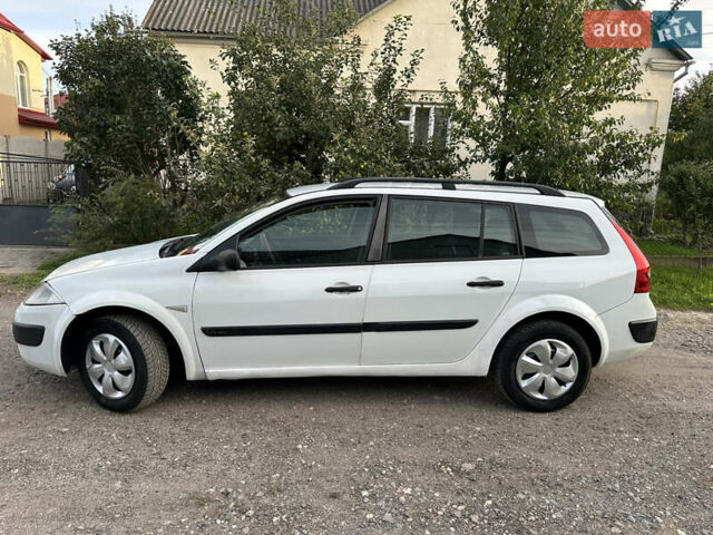 Белый Рено Меган, объемом двигателя 1.6 л и пробегом 233 тыс. км за 2750 $, фото 7 на Automoto.ua