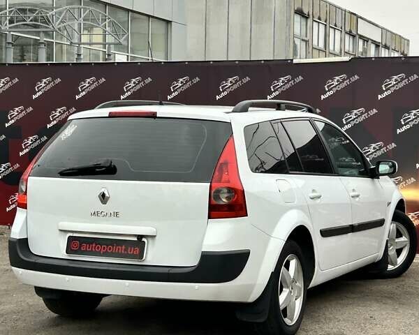 Білий Рено Меган, об'ємом двигуна 1.6 л та пробігом 266 тис. км за 5400 $, фото 6 на Automoto.ua