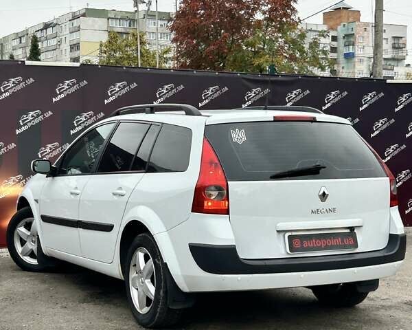 Білий Рено Меган, об'ємом двигуна 1.6 л та пробігом 266 тис. км за 5400 $, фото 7 на Automoto.ua
