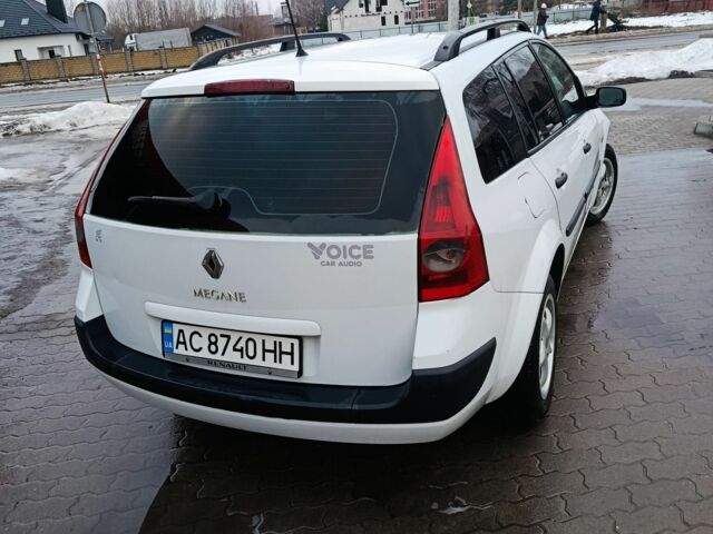 Білий Рено Меган, об'ємом двигуна 1.9 л та пробігом 400 тис. км за 4200 $, фото 2 на Automoto.ua
