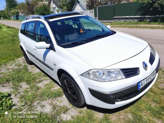 Білий Рено Меган, об'ємом двигуна 1.9 л та пробігом 360 тис. км за 5500 $, фото 3 на Automoto.ua