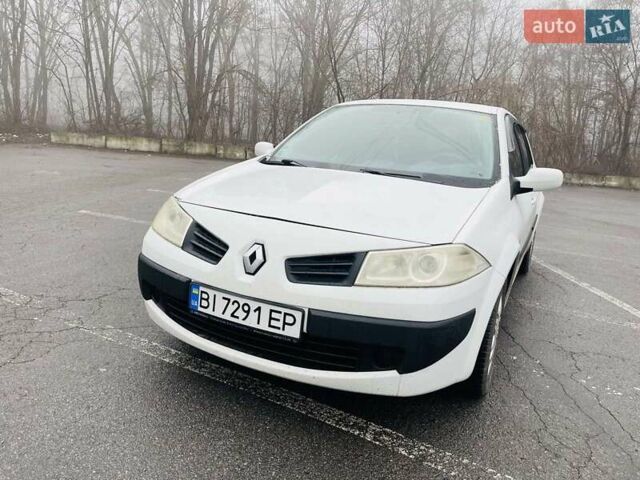 Білий Рено Меган, об'ємом двигуна 1.39 л та пробігом 189 тис. км за 4500 $, фото 1 на Automoto.ua
