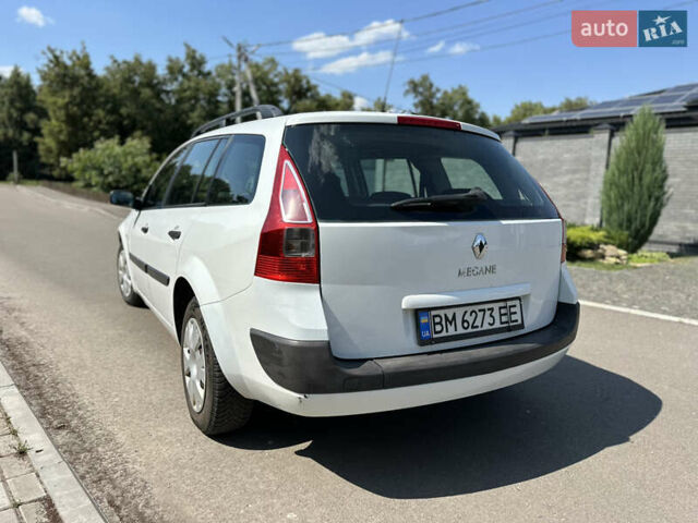 Белый Рено Меган, объемом двигателя 1.6 л и пробегом 188 тыс. км за 4999 $, фото 6 на Automoto.ua