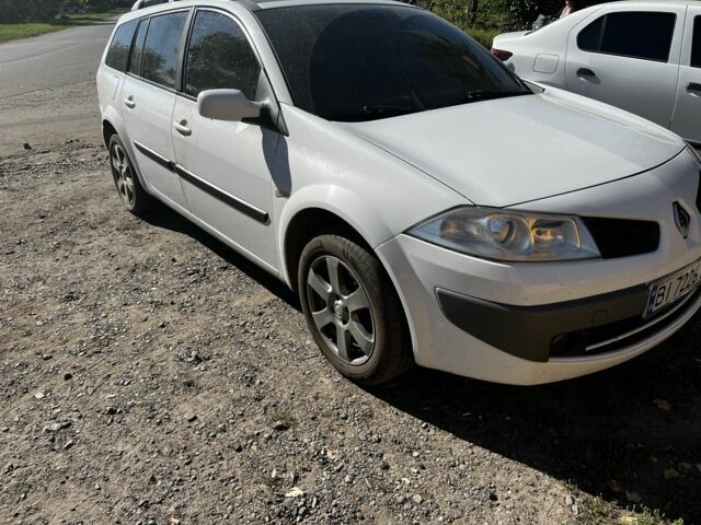 Білий Рено Меган, об'ємом двигуна 2 л та пробігом 257 тис. км за 4336 $, фото 1 на Automoto.ua