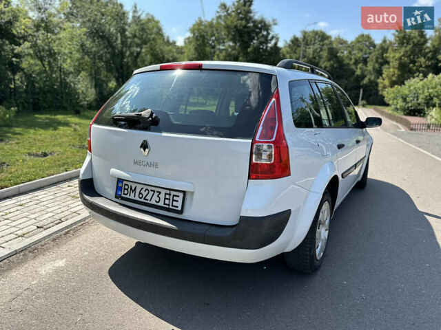 Белый Рено Меган, объемом двигателя 1.6 л и пробегом 188 тыс. км за 4999 $, фото 11 на Automoto.ua