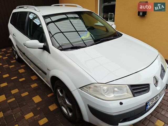 Белый Рено Меган, объемом двигателя 2 л и пробегом 239 тыс. км за 5500 $, фото 5 на Automoto.ua